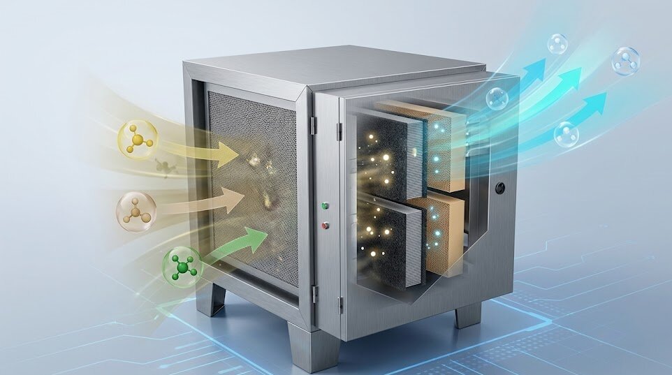 Industrial Activated Carbon Filter for Commercial Odor Control