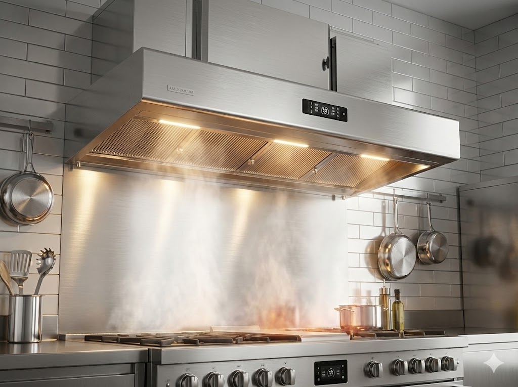 Integrated Commercial Range Hood Purifier