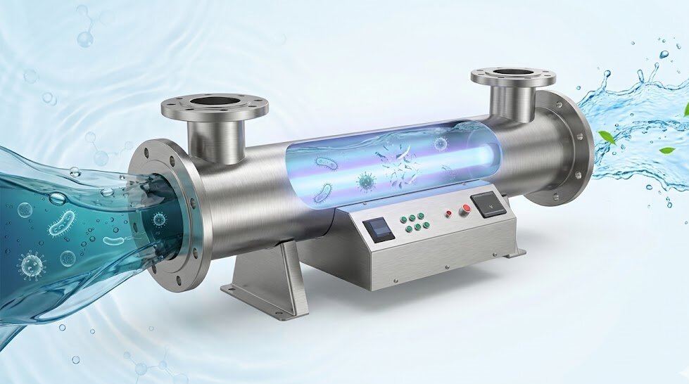 Industrial UV Water Disinfection System